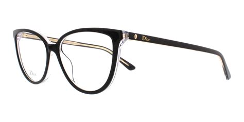 dior black frame glasses